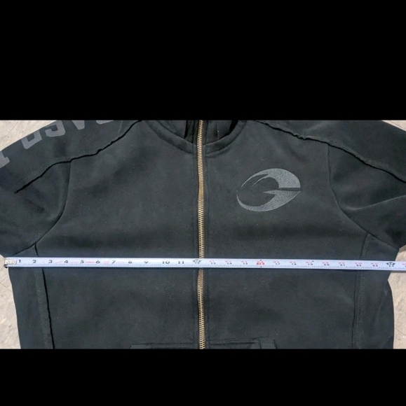 Men Pro Bodybuilder Gasp Zip Up Hoodie L - Picture 4 of 5